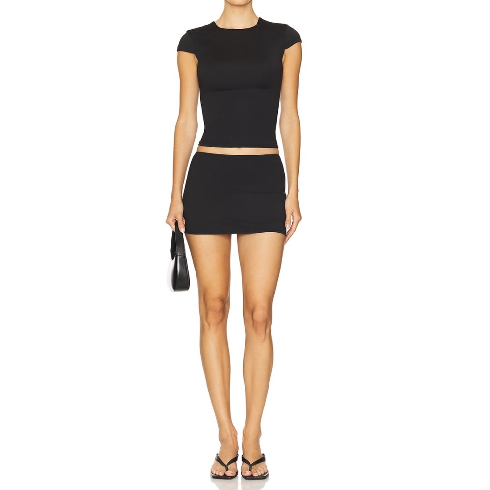 Lovers + Friends Black Mia Skort